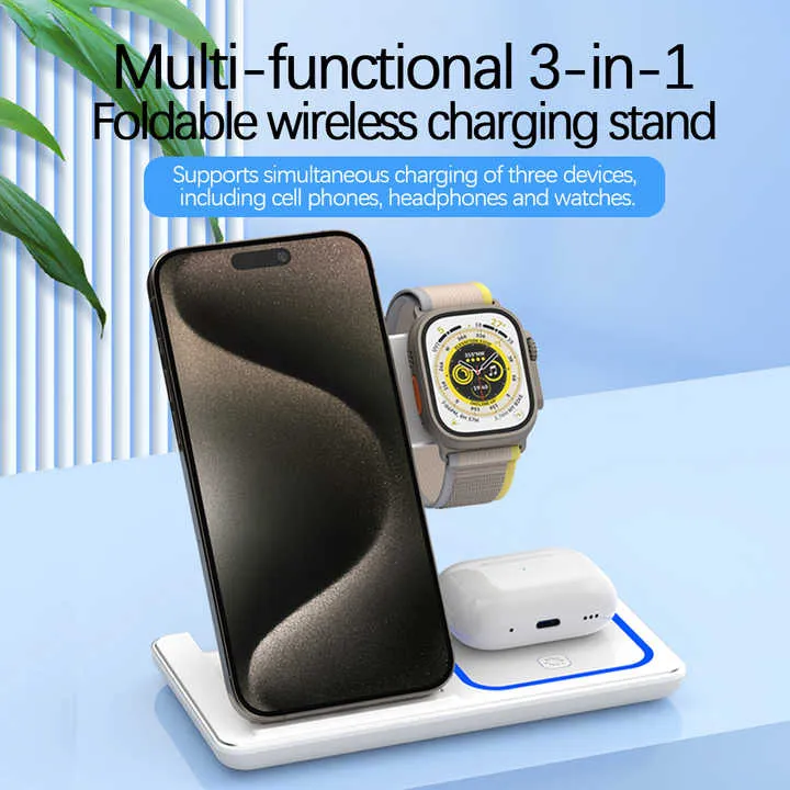 محمول 3 في 1 سريع متعدد الوظائف 15 واط . Wholesale Portable 3 in 1 Fast Multifunctional 15W Phone