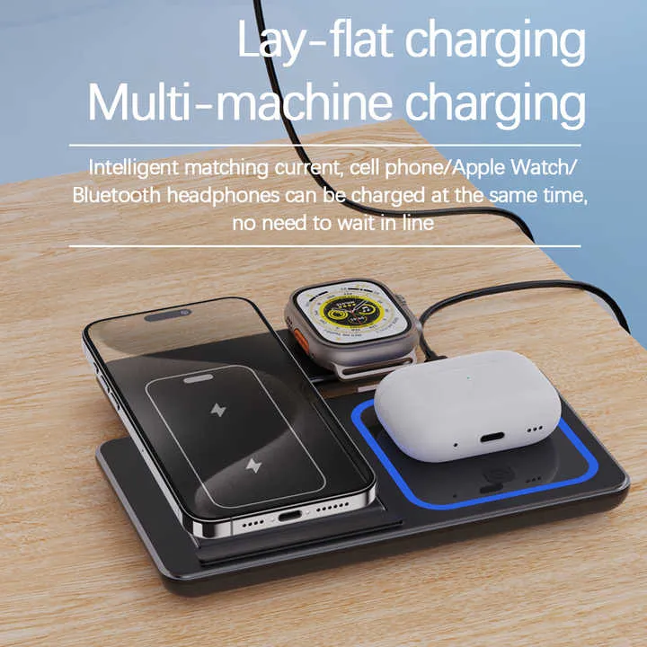 محمول 3 في 1 سريع متعدد الوظائف 15 واط . Wholesale Portable 3 in 1 Fast Multifunctional 15W Phone