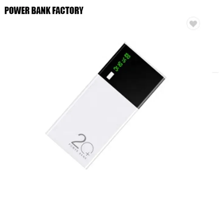 باور بانك محمول عالي السعة بشاشة . High Capacity Portable Power Bank with Screen