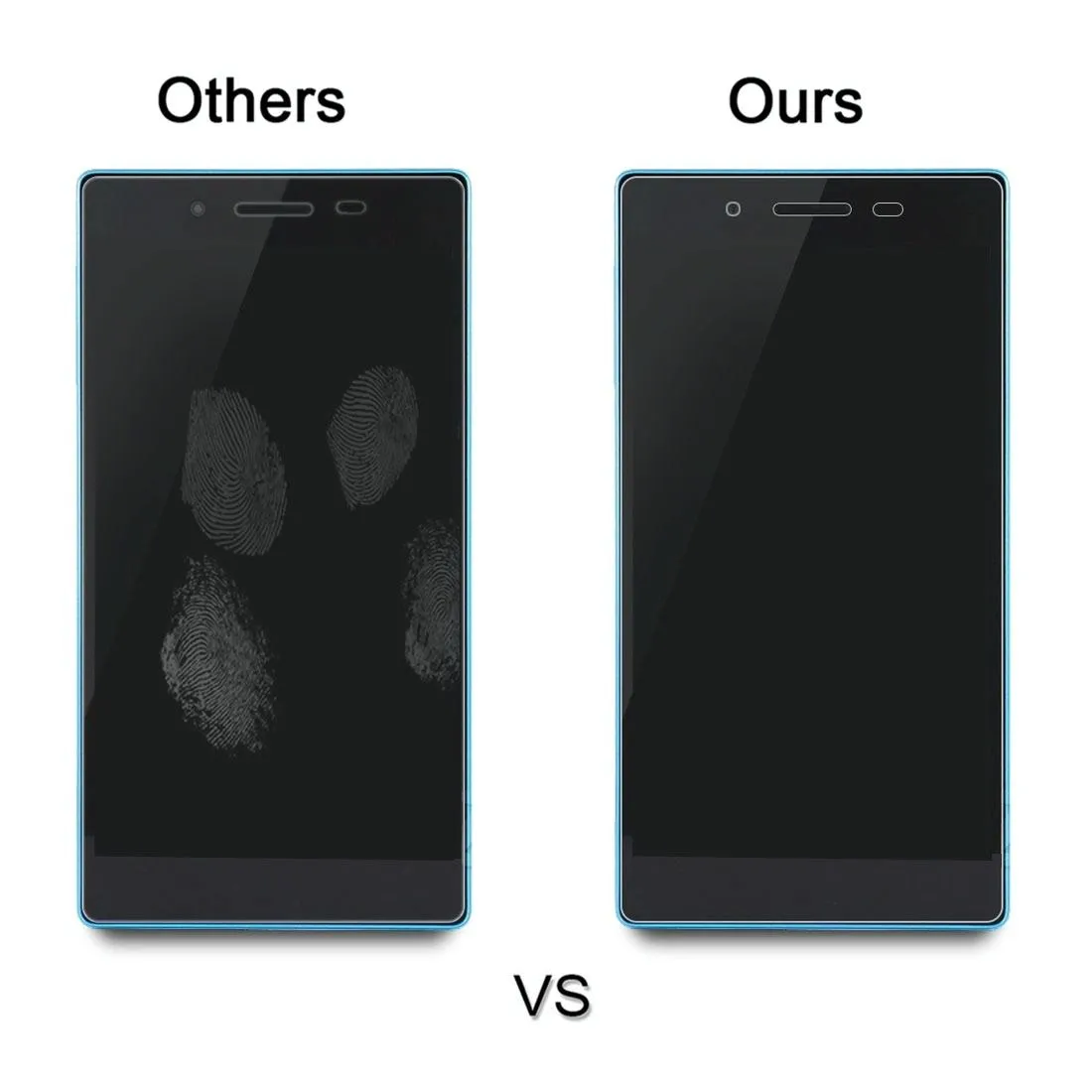 100-Pack Tempered Glass Screen Protector For Lenovo Tab3 7 Essential / 710F - 0.3Mm 9H Hardness