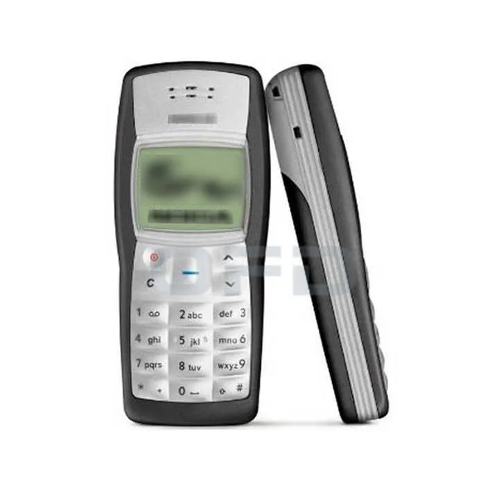 1100 2G GSM Feature Phone Non-intelligent No Memory Card Support No Camera Seniors Phone هاتف مميز 1100 2G GSM غير ذكي لا يدعم بطاقة الذاكرة لا يحتوي على كاميرا هاتف لكبار السن