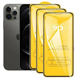 9D Full Cover Protective Glass For iphone 12 X XS XR 6 6S 7 8 Plus Tempered Film Iphone 14 11 13 Pro Max Screen Protector Glass