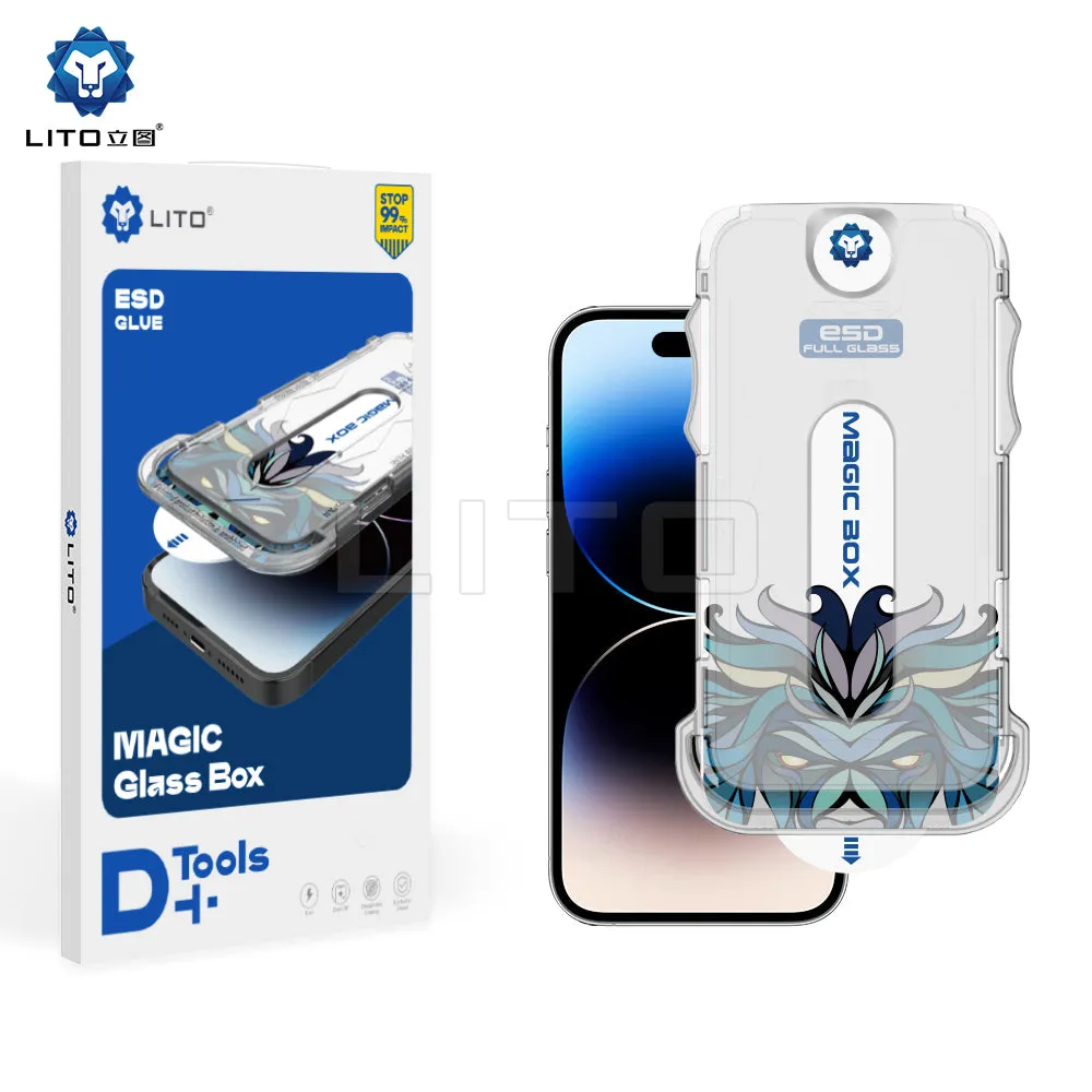 D  TOOLS CLEAR GLASS WITH ESD
