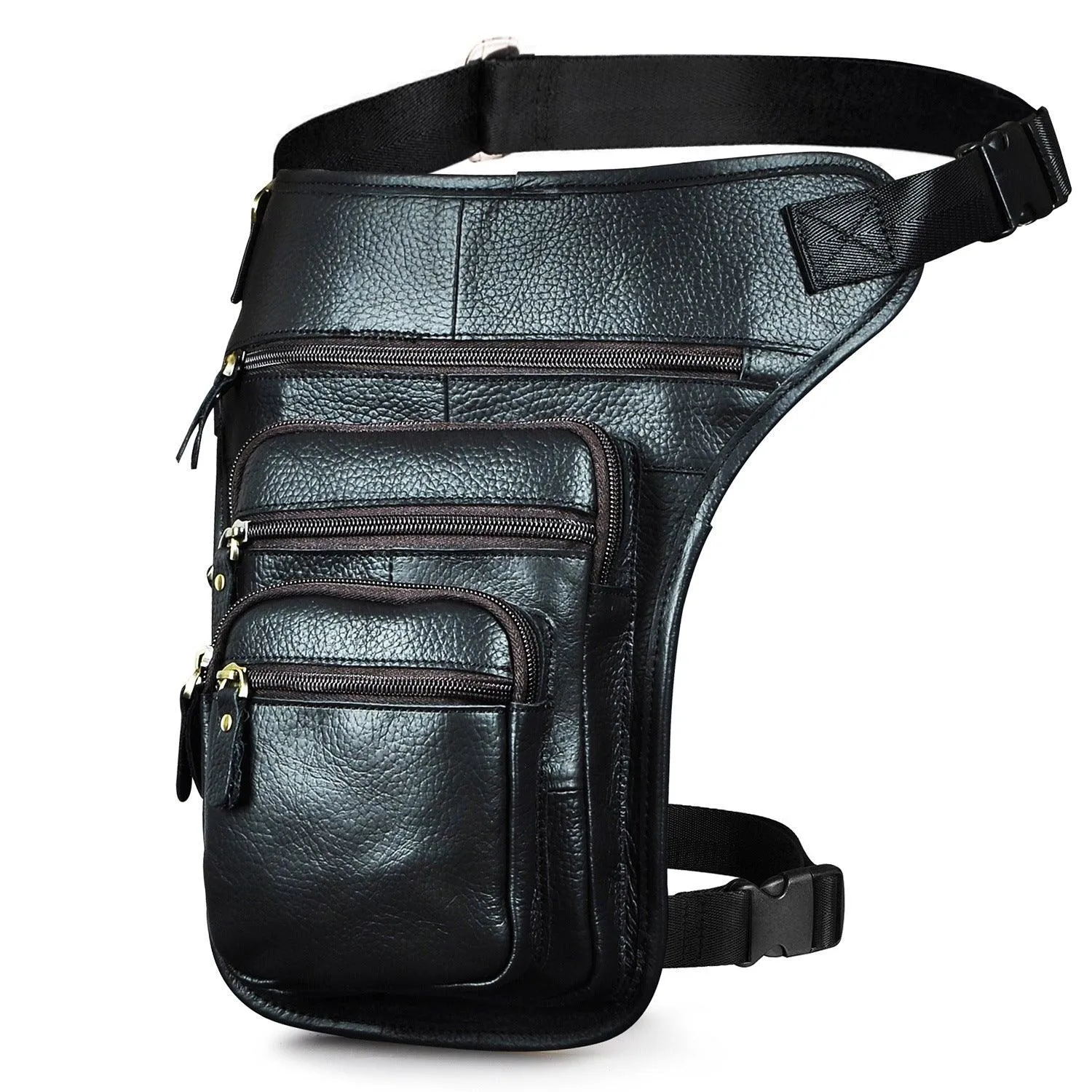 Men's Retro Outdoor Cell Phone Camera Waist Bag