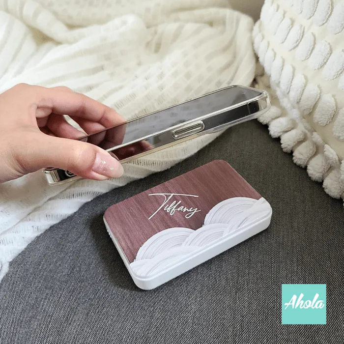【Neutral】Portable Wireless Charger   Power Bank with built-in wire 無線 內置線便攜式差電器