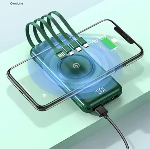 New 20000mAh Wireless Charger . جديدة شاحن لاسلكي 20000mAh