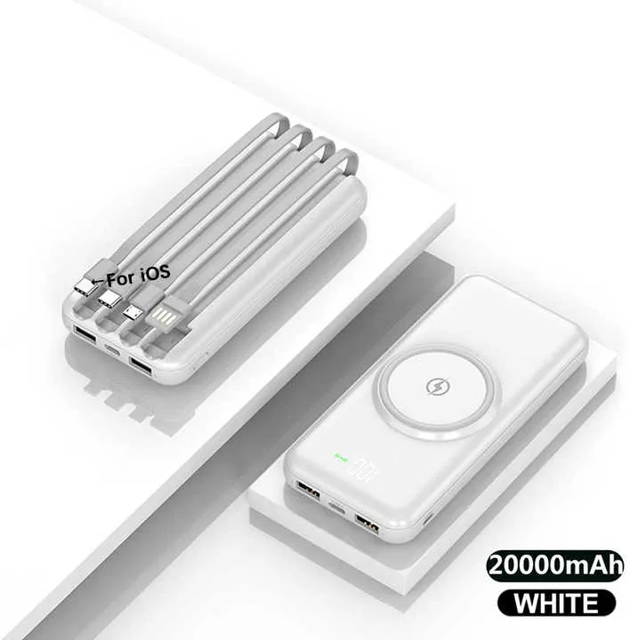 New 20000mAh Wireless Charger . جديدة شاحن لاسلكي 20000mAh