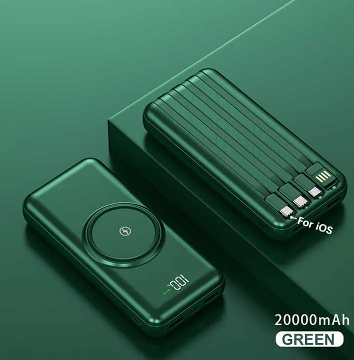 New 20000mAh Wireless Charger . جديدة شاحن لاسلكي 20000mAh