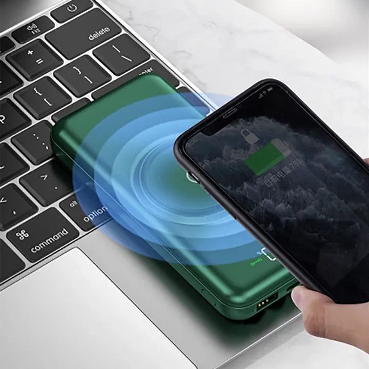 New 20000mAh Wireless Charger . جديدة شاحن لاسلكي 20000mAh