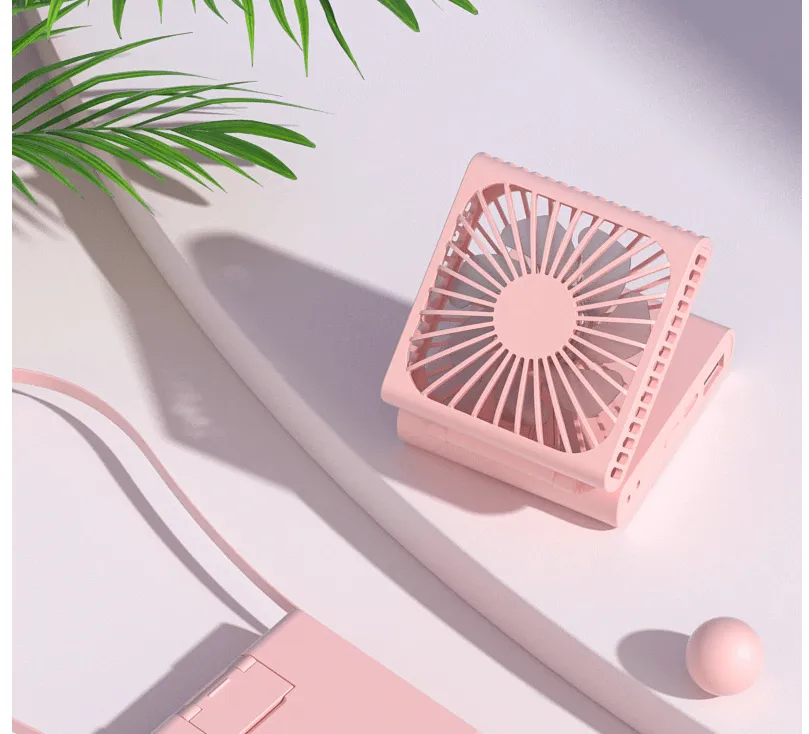 New Back Clip Portable Hanging Neck USB Power Bank Mini Fan