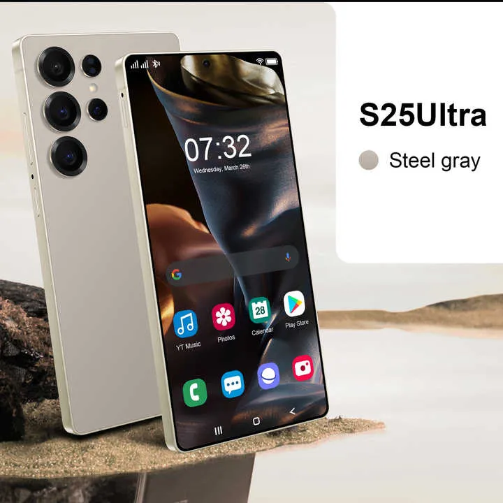 Original Smartphones S25 Ultra Android 15.0 5G Dual SIM Mobile   الهواتف الذكية الأصلية S25 Ultra Android 15.0 5G هاتف محمول ثنائي الشريحة 16