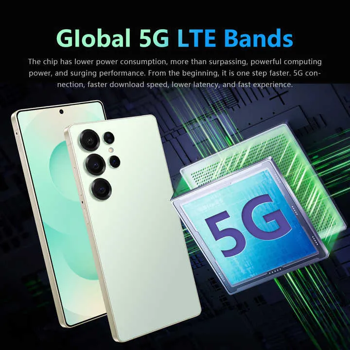 Original Smartphones S25 Ultra Android 15.0 5G Dual SIM Mobile   الهواتف الذكية الأصلية S25 Ultra Android 15.0 5G هاتف محمول ثنائي الشريحة 16