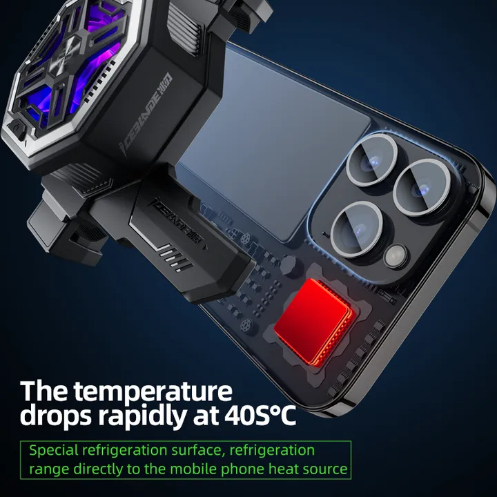 phone cooler . مبرد للهواتف